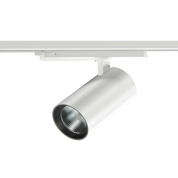 ΣΠΟΤ ΡΑΓΑΣ ΤΡΙΦΑΣΙΚΟ LED 20W ΛΕΥΚΟ  3000 Κ Αλουμίνιο Φ0.07*Υ0.135