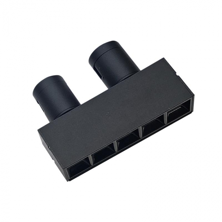 ΦΩΤΙΣΤΙΚΟ ΠΛΕΓΜΑΤΟΣ LED 10W 3000K ΓΙΑ ΕΥΚΑΜΠΤΗ ΡΑΓΑ ΜΑΥΡΟ Αλουμίνιο Μ0.135Π0.034Υ0.05