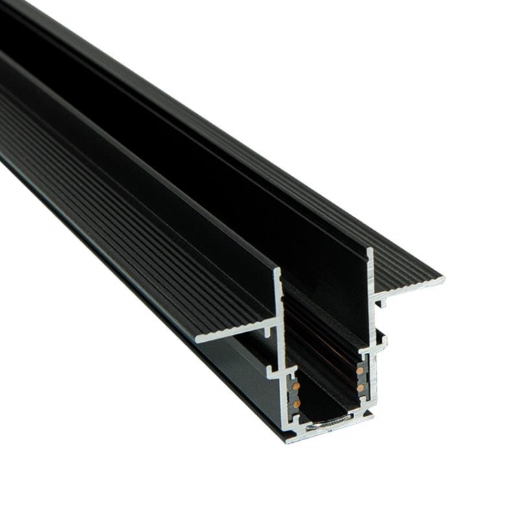 TRIMLESS ΜΑΓΝΗΤΙΚΗ ΡΑΓΑ 3M ΜΑΥΡΗ Αλουμίνιο Μ3.00Π0.055Υ0.055