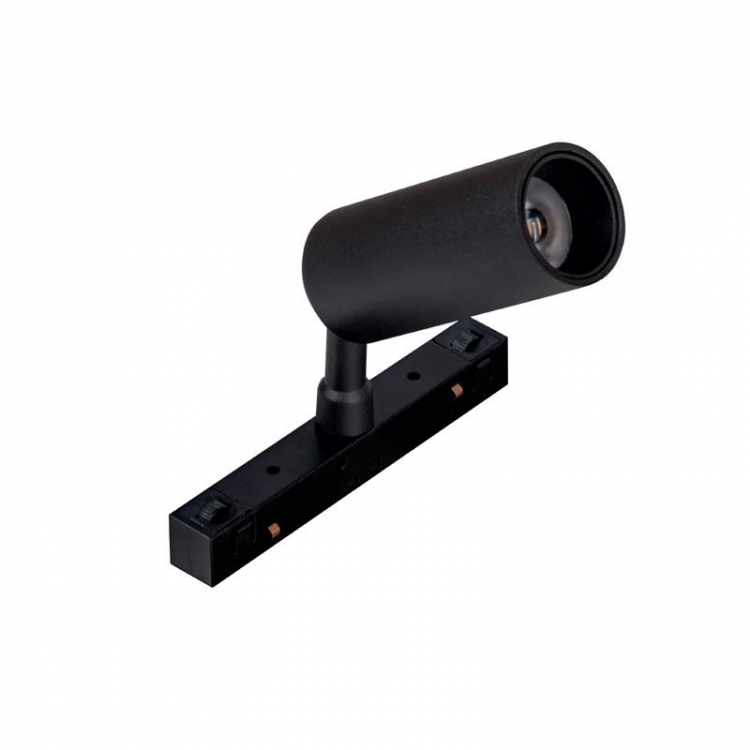 ΜΑΓΝΗΤΙΚΟ ΣΠΟΤ ΡΑΓΑΣ 7W 2700K ΜΑΥΡΟ DALI Αλουμίνιο Φ0.037*Υ0.087