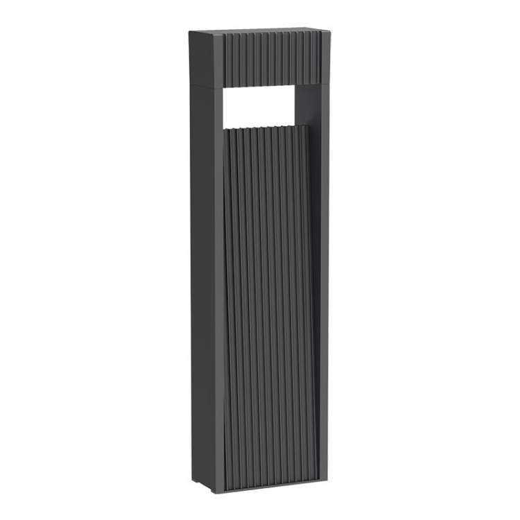 ΦΩΤΙΣΤΙΚΟ ΔΑΠΕΔΟΥ ΕΞΩΤΕΡΙΚΟΥ ΧΩΡΟΥ LED 30W 3000K ΓΡΑΦΙΤΗΣ ΑΛΟΥΜΙΝΙΟΥ Γυαλί Μ0.08Π0.166Υ0.60