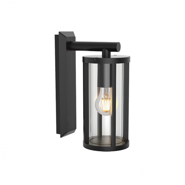 ΑΠΛΙΚΑ ΕΞΩΤΕΡΙΚΟΥ ΧΩΡΟΥ E27 15W 3000K  ΑΛΟΥΜΙΝΙΟΥ ΜΑΥΡΟ Αλουμίνιο Μ0.20Π0.125Υ0.305