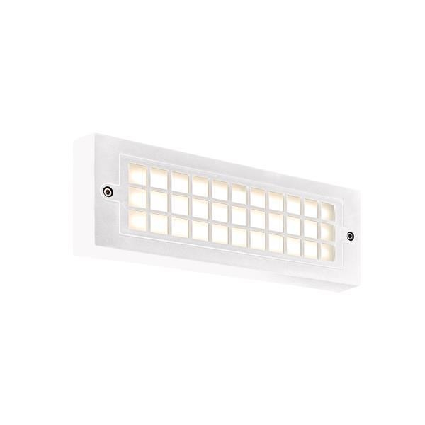 ΦΩΤΙΣΤΙΚΟ ΤΟΙΧΟΥ LED 6W 255x30x90 3CCT IP65 ΛΕΥΚΟ \