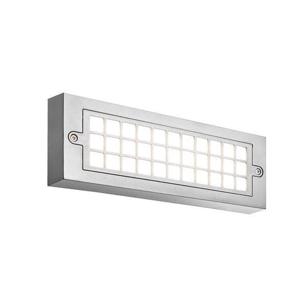 ΦΩΤΙΣΤΙΚΟ ΤΟΙΧΟΥ LED 6W 255x30x90 3CCT IP65 ΓΚΡΙ \