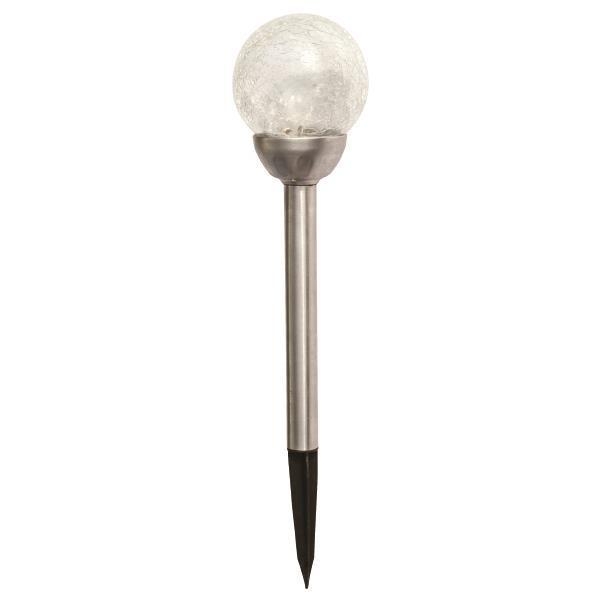 ΗΛΙΑΚΟ ΦΩΤΙΣΤΙΚΟ ΚΗΠΟΥ ΚΑΡΦΩΤΟ ΜΠΑΛΑ Φ80x385mm RGB Συνθετικό Μ0.08Π0.08Υ0.385