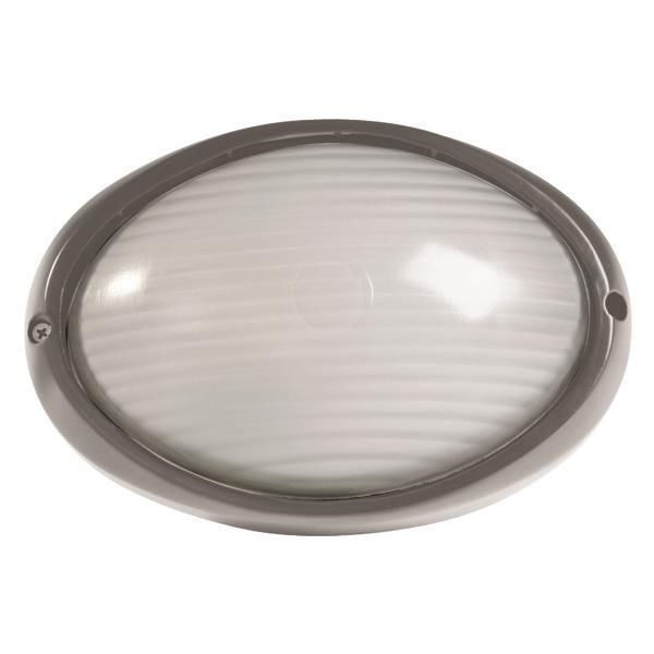 ΑΠΛΙΚΑ ΤΟΙΧΟΥ OBAΛ ΑΛΟΥΜΙΝΙΟΥ ΓΚΡΙ Γυαλί M0.215Π0.15Υ0.10