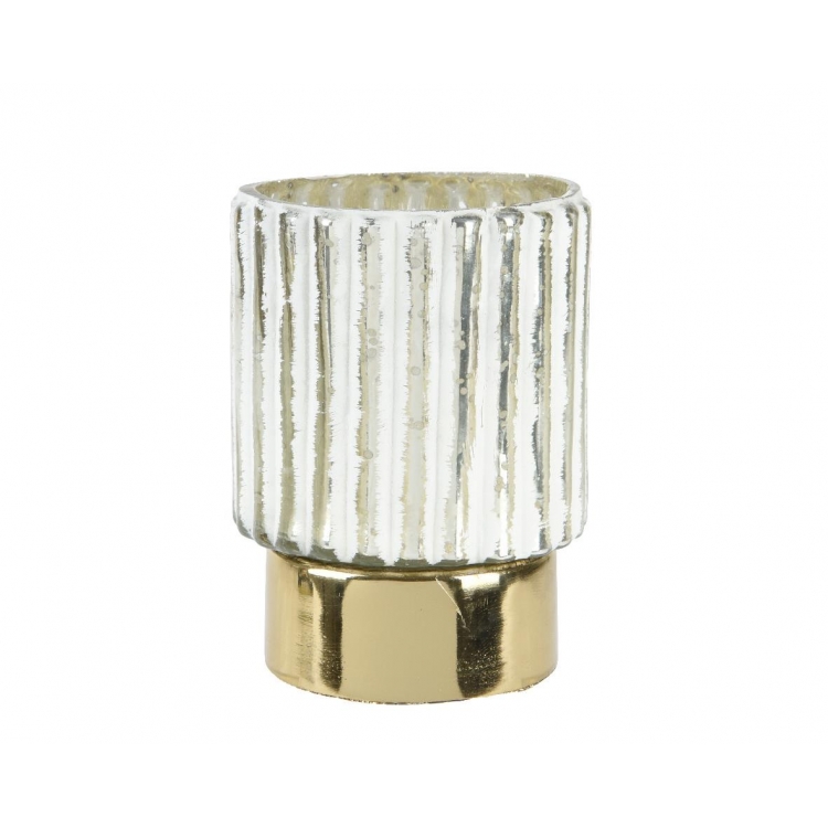 ΓΥΑΛΙΝΟ ΡΕΣΟ ΑΣΠΡΟ ΜΑΤ ΜΕ ΧΡΥΣΗ ΒΑΣΗ Γυαλί Φ0.075*Υ0.10