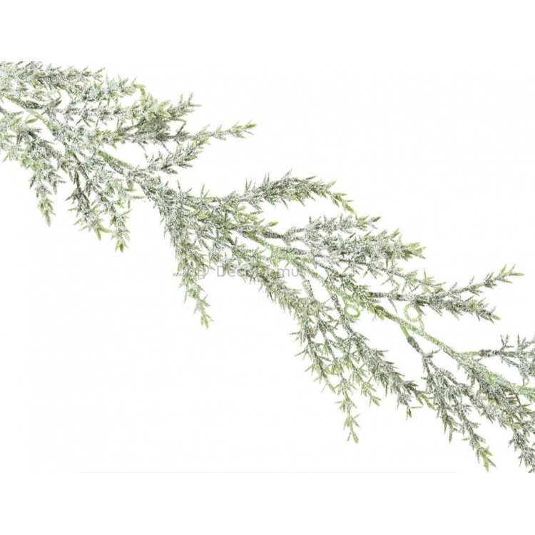 ΓΙΡΛΑΝΤΑ ΣΥΝΘΕΤΙΚΗ ΧΙΟΝΙΣΜΕΝΑ ΦΥΛΛΑ KAEMINGK Συνθετικό M0.12*Y1.80