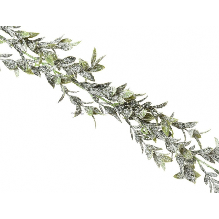 ΓΙΡΛΑΝΤΑ ΣΥΝΘΕΤΙΚΗ ΧΙΟΝΙΣΜΕΝΑ ΦΥΛΛΑ KAEMINGK Συνθετικό M0.12*Y1.80