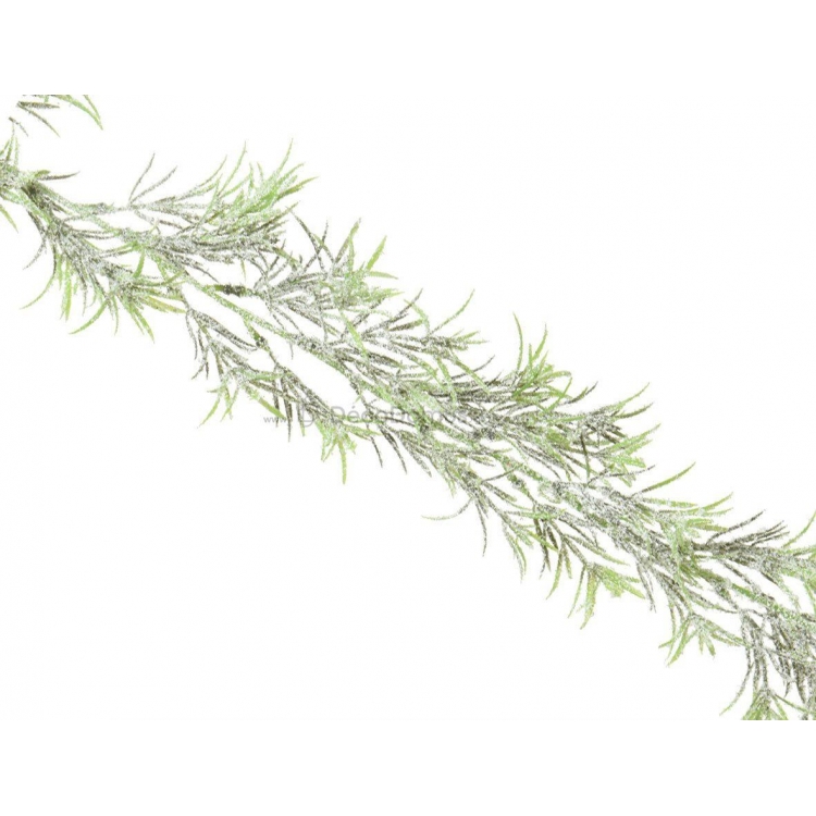 ΓΙΡΛΑΝΤΑ ΣΥΝΘΕΤΙΚΗ ΧΙΟΝΙΣΜΕΝΑ ΦΥΛΛΑ KAEMINGK Συνθετικό M0.12*Y1.80