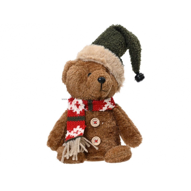 ΛΟΥΤΡΙΝΟ ΑΡΚΟΥΔΑΚΙ ΜΕ ΠΡΑΣΙΝΟ ΣΚΟΥΦΟ KAEMINGK Συνθετικό Μ0.14Π0.09Υ0.23