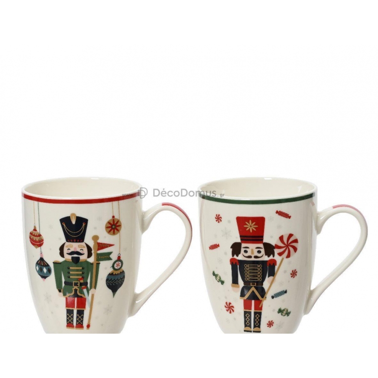 ΚΟΥΠΑ ΠΟΡΣΕΛΑΝΗΣ ΜΕ ΣΧΕΔΙΟ ΚΑΡΥΟΘΡΑΥΣΤΗ KAEMINGK Πορσελάνη M0.055Π0.082Υ0.105