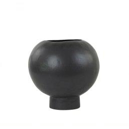 ΚΕΡΑΜΙΚΟ ΒΑΖΟ ``MAGULI`` ΜΑΥΡΟ Κεραμικό Φ0.37*Υ0.35