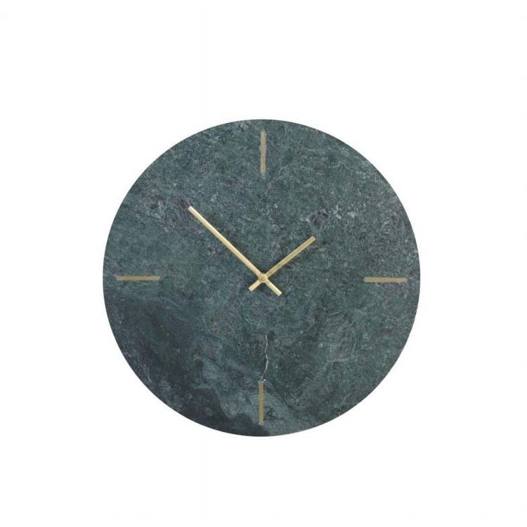 ΕΠΙΤΟΙΧΙΟ ΡΟΛΟΙ ``DALUCA`` ΠΡΑΣΙΝΟ ΜΑΡΜΑΡΟ Μάρμαρο Φ0.43*Υ0.02