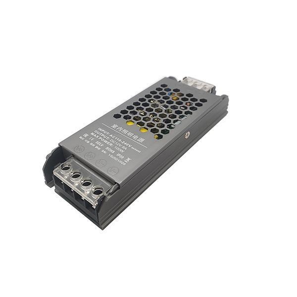 ΤΡΟΦΟΔΟΤΙΚΟ ΜΕΤΑΛΛΙΚΟ SLIM 24V DC 100W IP20 PRO Αλουμίνιο Μ0.138Π0.05Υ0.023