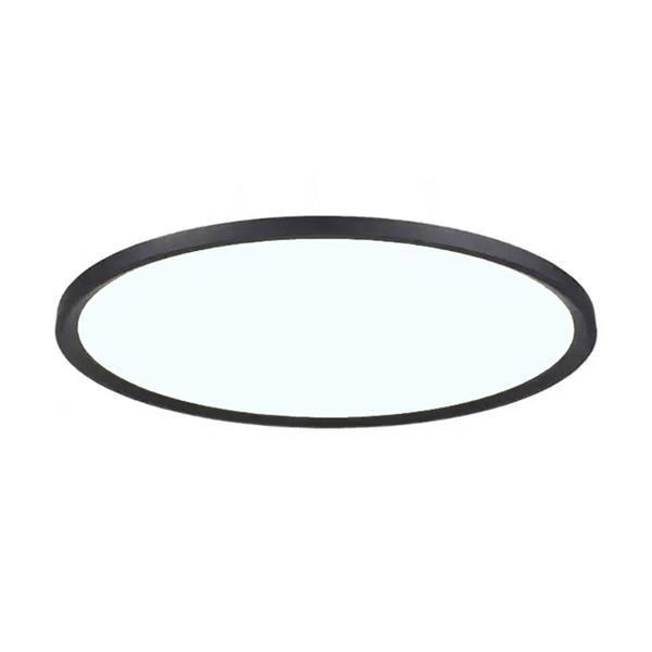 ΦΩΤΙΣΤΙΚΟ ΟΡΟΦΗΣ ΚΡΕΜΑΣΤΟ LED SLIM Φ60 48W 3CCT ΜΑΥΡΟ PLUS Συνθετικό Φ0.60*Υ0.024