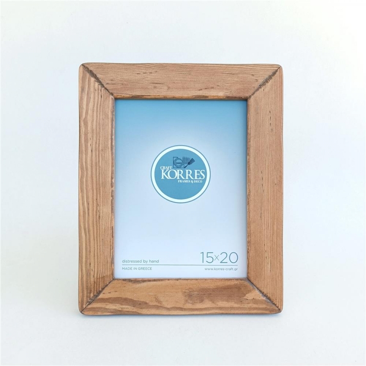 KORRESCRAFT-ΚΟΡΝΙΖΑ ΞΥΛΙΝΗ 15Χ20 MARE MEDI-ALMOND WOOD Ξύλο Μ0.15Π0.01Υ0.20