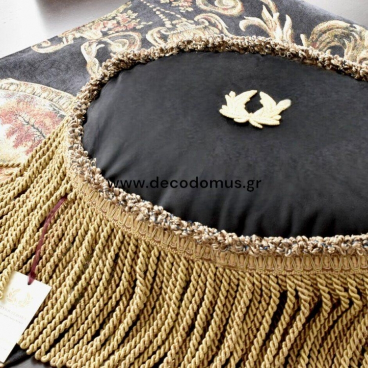 ΜΑΞΙΛΑΡΙ ΟΒΑΛ MAYPO ΒΕΛΟΥΔΟ Βελούδο