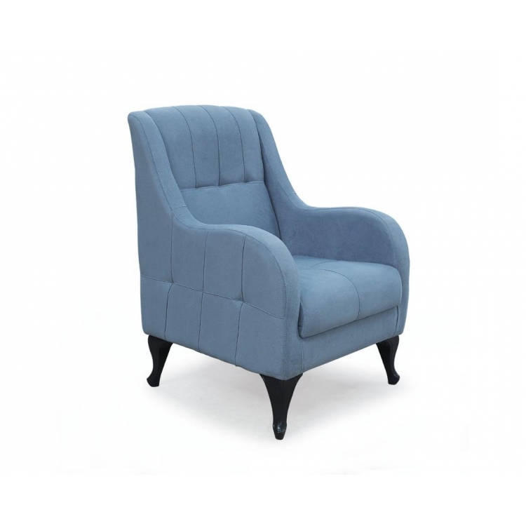 Πολυθρόνα Nika γκρι 79 88x55x45 Ξύλο Μ0.55Π0.45Υ0.88