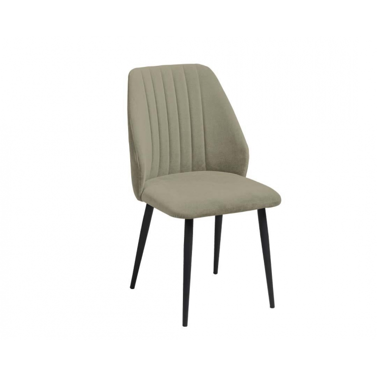 Καρέκλα τραπεζαρίας River μπεζ 04 88x55x45 Μέταλλο Μ0.55Π0.45Υ0.88