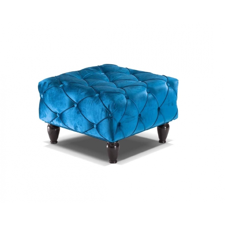 Ταμπουρέ lux VM- Napoli 80X80 Ξύλο Μ0.80Π0.80Υ0.40