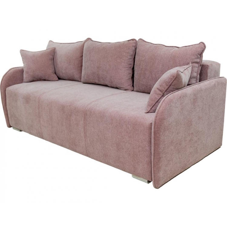 Three-seater sofa bed with storage MD- KOMO and choice of fabric 205X96 Ξύλο Μ2.05Π0.96Υ0.95