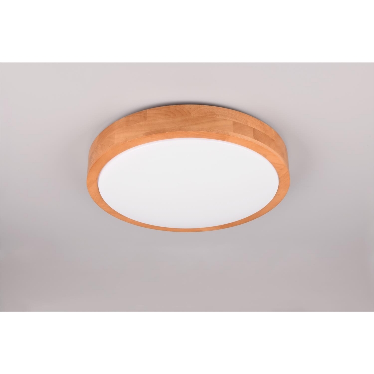 ΦΩΤΙΣΤΙΚΟ ΟΡΟΦΗΣ ISEO ΦΥΣΙΚΟ ΧΡΩΜΑ ΞΥΛΟΥ TRIO Ξύλο Φ0.40*Υ0.07