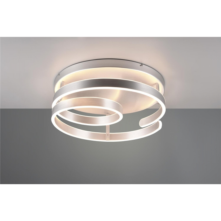 ΦΩΤΙΣΤΙΚΟ ΟΡΟΦΗΣ ΣΕ ΧΡΩΜΑ ΒΟΥΡΤΣΙΣΜΕΝΟ ΑΛΟΥΜΙΝΙΟ MARNIE TRIO Μέταλλο Φ0.55*Υ0.21