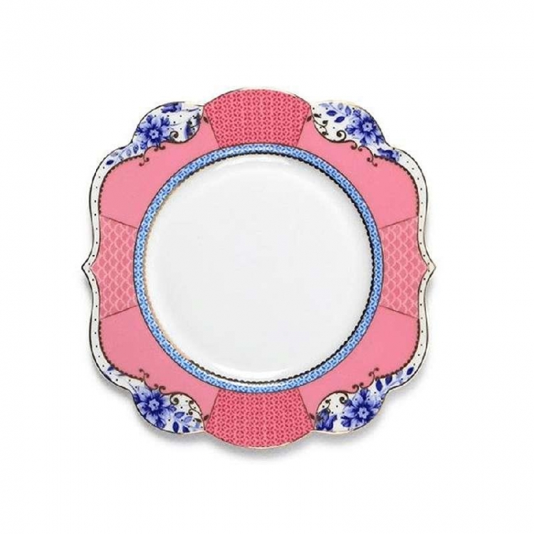 Πιάτο Γλυκού Πορσελάνης Pip Studio Royal Multi 17cm Πορσελάνη Φ0.17