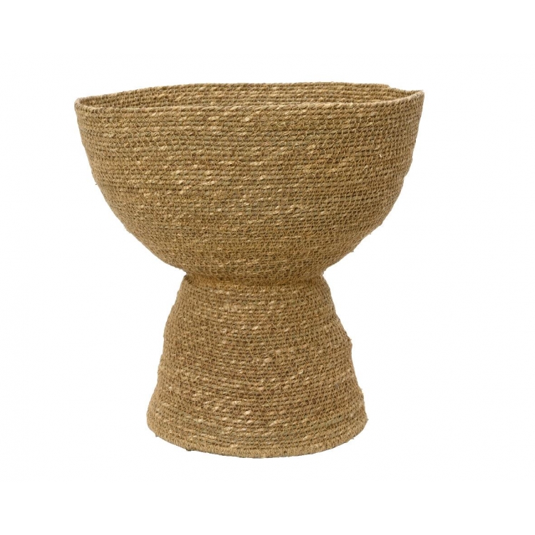 ΒΑΖΟ ΜΕ ΠΛΕΞΗ ΑΠΟ ΘΑΛΑΣΣΙΟ ΧΟΡΤΟ Θαλάσσιο χόρτο Φ0.30*Υ0.32