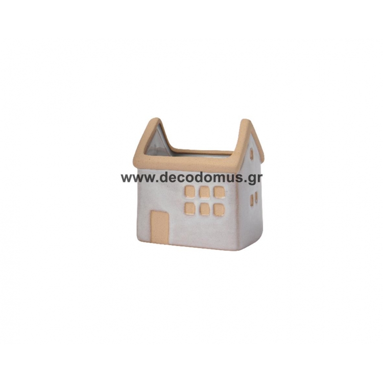 ΣΠΙΤΑΚΙ STONEWARE ΜΑΤ ΧΑΜΗΛΟ ΣΕ 3 ΧΡΩΜΑΤΑ Stoneware Μ0.083Π0.088Υ0.106