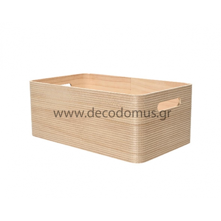 ΚΟΥΤΙ ΑΠΟΘΗΚΕΥΣΗΣ ΑΠΟ ΞΥΛΟ ΠΑΥΛΩΝΙΑΣ ΣΕ ΦΥΣΙΚΟ ΧΡΩΜΑ EXTRA SMALL Ξύλο Μ0.17Π0.13Υ0.105