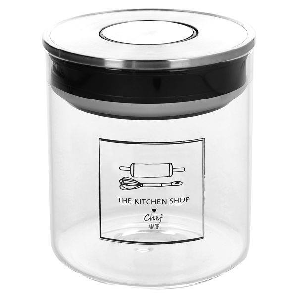 TOGNANA ΓΥΑΛΙΝΟ ΔΙΑΦΑΝΕΣ ΒΑΖΟ ΜΕ ΚΑΠΑΚΙ ΜΕ ΕΡΜΗΤΙΚΟ ΚΛΕΙΣΙΜΟ 750Κ.ΕΚ. Γυαλί Φ0.11*Υ0.13