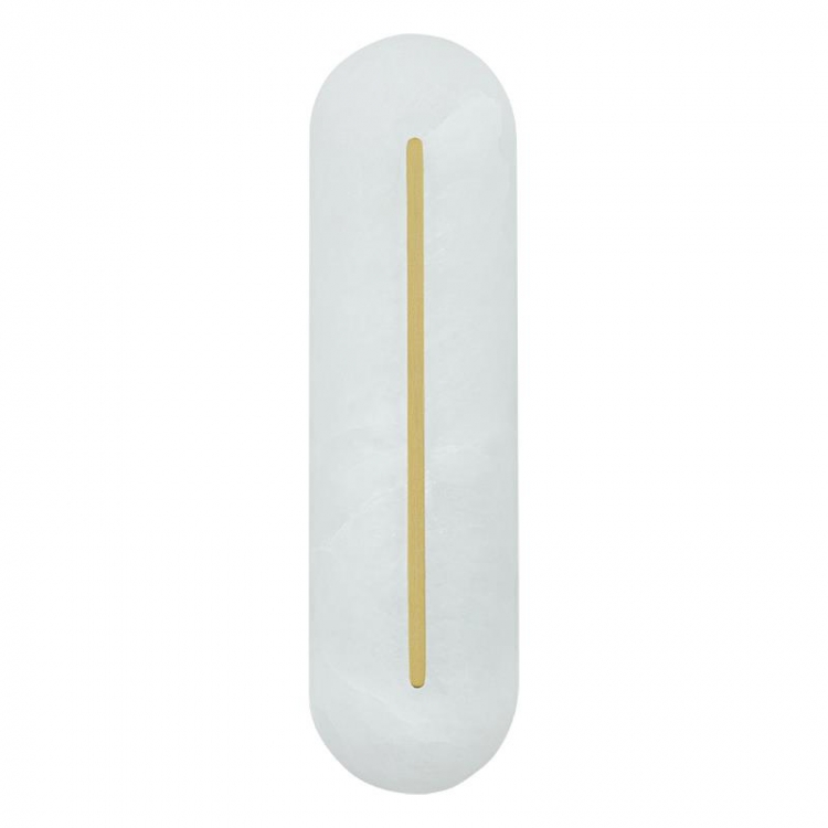 ΑΠΛΙΚΑ ΤΟΙΧΟΥ LED 14W 3000K ΑΛΑΒΑΣΤΡΟΣ- ΜΠΡΟΝΖΕ Αλουμίνιο Μ0.10Π0.05Υ0.36