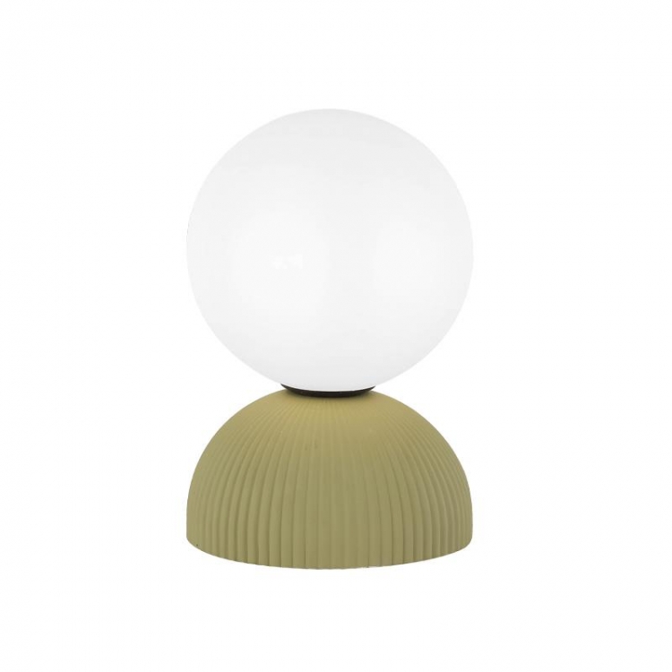 ΕΠΙΤΡΑΠΕΖΙΟ ΦΩΤΙΣΤΙΚΟ G9 MAX 9W ΓΥΨΟΣ ΠΡΑΣΙΝΟ Ακρυλικό Φ0.12*Υ0.19