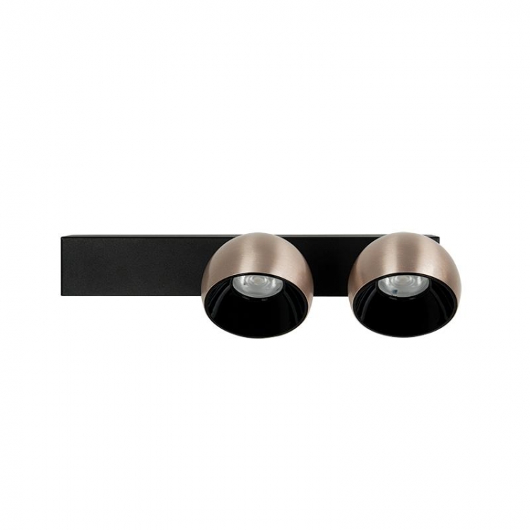 ΑΠΛΙΚΑ ΤΟΙΧΟΥ ΑΛΟΥΜΙΝΙΟΥ LED 21W ΣΑΓΡΕ ΜΑΥΡΟ-ΒΟΥΡΤΣΙΣΜΕΝΟ ΣΑΜΠΑΝΙΖΕ ΧΡΥΣΟ Αλουμίνιο Μ0.37Π0.147Υ0.097