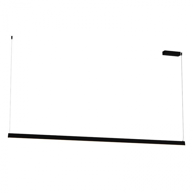 ΚΡΕΜΑΣΤΟ ΓΡΑΜΜΙΚΟ ΦΩΤΙΣΤΙΚΟ 42W 3000K ΣΑΓΡΕ ΜΑΥΡΟ Μέταλλο 2.02*Υ2.00