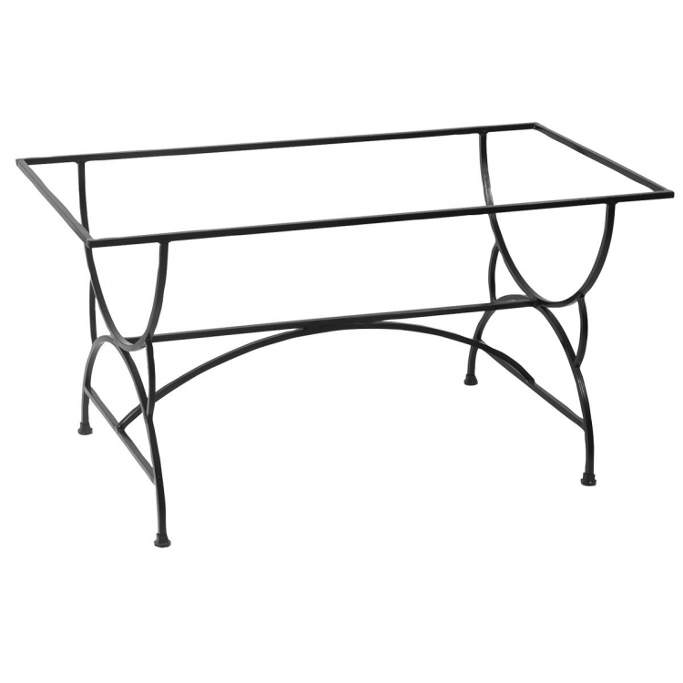 Γαλβανισμένη Παραλ/μη Βάση Τραπεζιού Φερ Φορζέ 160 x 80 x 73(h)cm Σίδερο Μ1.60Π0.80Υ0.73