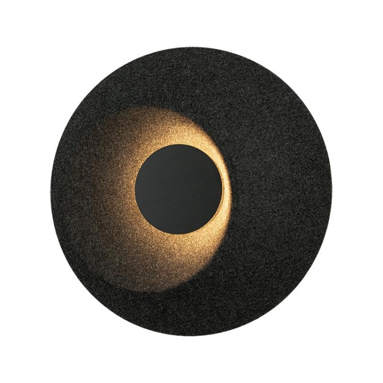 ΑΠΛΙΚΑ LED 5W ΑΚΟΥΣΤΙΚΟ ΣΚΟΥΡΟ ΓΚΡΙ-ΜΑΥΡΟ Μέταλλο Μ0.395Π0.055Υ0.395