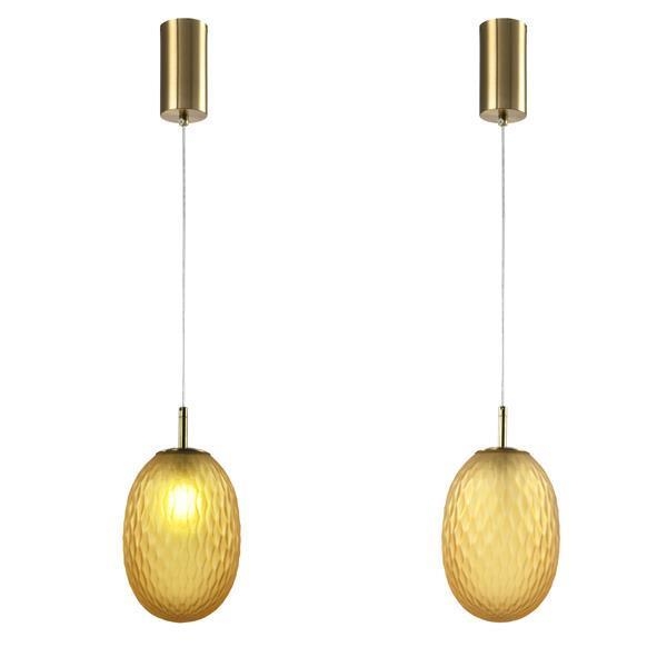 ΦΩΤΙΣΤΙΚΟ ΚΡΕΜΑΣΤΟ ΓΥΑΛΙ 1XE27 Max 15w 150X230mm ΜΕΛΙ ARTE ILLUMINA CANDY Μέταλλο Φ0.15*Υ1.53