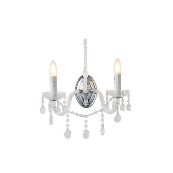 ΑΠΛΙΚΑ ΤΟΙΧΟΥ ΜΕΤΑΛΛΟ-ΓΥΑΛΙ 2XE14 ΜΑΧ 8W 330X425mm ΜΕΤΑΛΛΙΚΟ ARTE ILLUMINA KRISTALLO Μέταλλο Μ0.33Π0.195Υ0.425