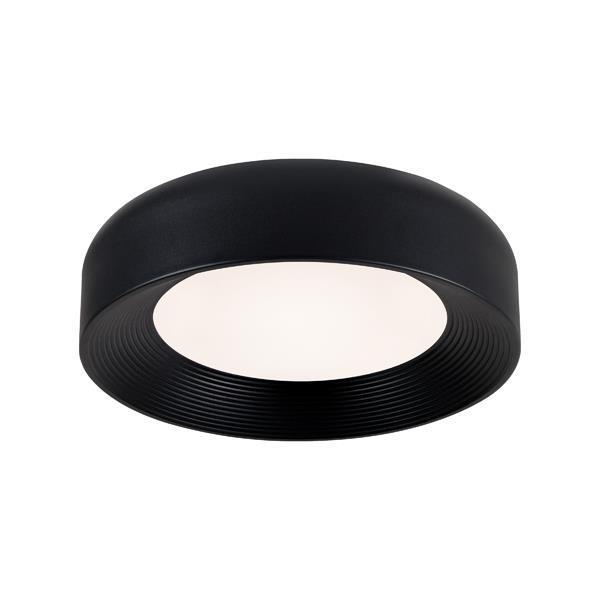 ΠΛΑΦΟΝΙΕΡΑ ΜΕΤΑΛΛΙΚΗ 30W 2262Lm 3000K 400x400x100 ΜΑΥΡΟ ARTE ILLUMINA UPON Μέταλλο Φ0.40*Υ0.10