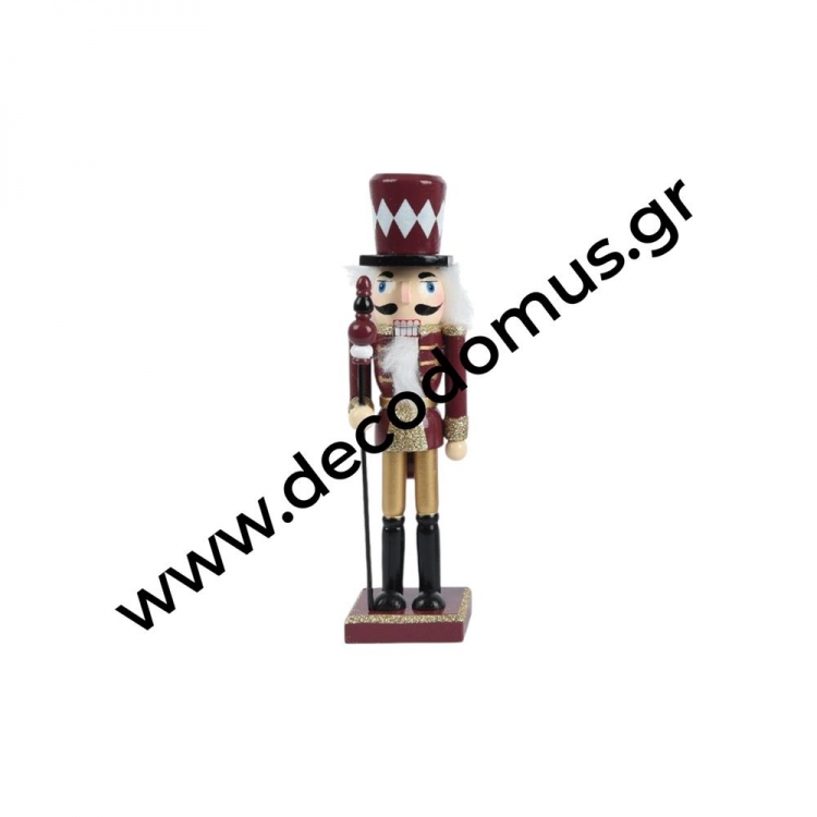 ΚΑΡΥΟΘΡΑΥΣΤΗΣ ΜΕ ΣΚΗΠΤΡΟ ΑΠΟ ΞΥΛΟ ΠΕΥΚΟΥ 100% ΑΝΑΝΕΩΣΙΜΕΣ ΠΗΓΕΣ KAEMINGK Ξύλο Μ0.075Π0.06Υ0.25