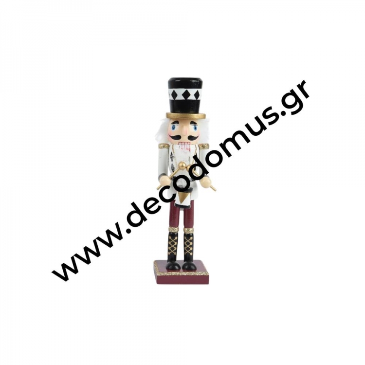 ΚΑΡΥΟΘΡΑΥΣΤΗΣ ΜΕ ΤΥΜΠΑΝΟ ΑΠΟ ΞΥΛΟ ΠΕΥΚΟΥ 100% ΑΝΑΝΕΩΣΙΜΕΣ ΠΗΓΕΣ KAEMINGK Ξύλο Μ0.075Π0.06Υ0.25