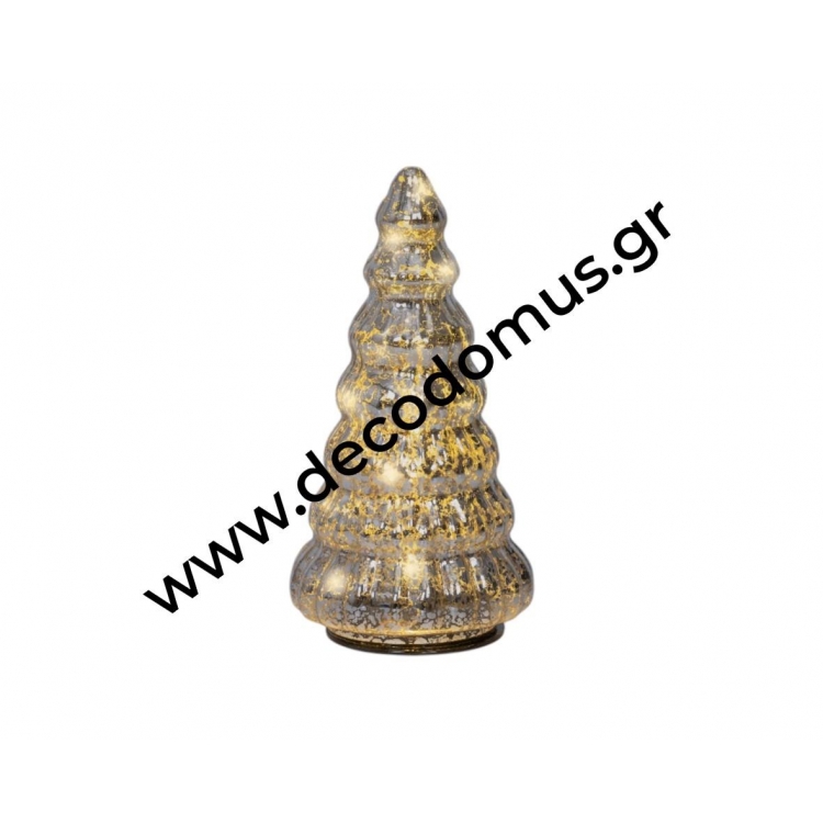 LUMINEO MICRO LED ΓΥΑΛΙΝΟ ΕΛΑΤΟ ΜΕ ΕΠΙΠΕΔΑ ΜΠΑΤΑΡΙΑ ΚΑΙ ΧΡΟΝΟΔΙΚΟΠΤΗ KAEMINGK Γυαλί Φ0.09*Υ0.175