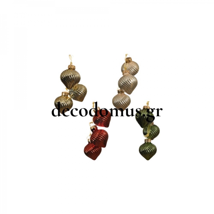 ΓΥΑΛΙΝΟ ΣΤΟΛΙΔΙ ΤΡΙΠΛΟ ΣΕ 4 ΧΡΩΜΑΤΑ KAEMINGK Γυαλί Φ0.035*Υ0.043