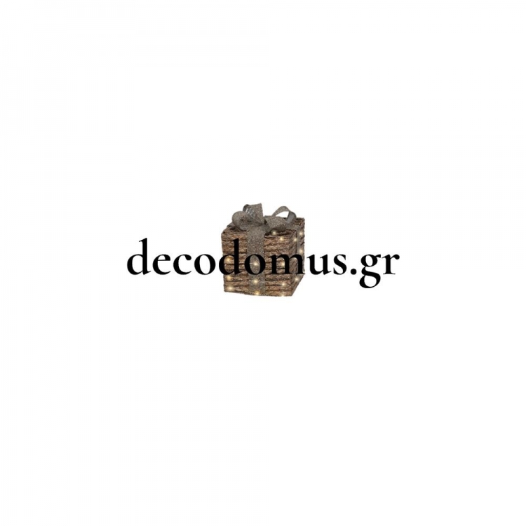 LUMINEO MICRO LED KOYTI ΔΩΡΟΥ ΑΠΟ ΓΙΟΥΤΑ ΜΕ ΜΠΑΤΑΡΙΑ ΚΑΙ ΧΡΟΝΟΔΙΑΚΟΠΤΗ SMALL Γιούτα