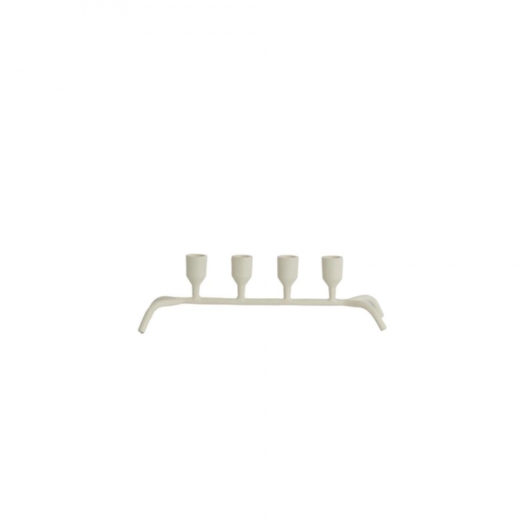 ΚΗΡΟΠΗΓΙΟ ΚΡΕΜ CALZADA 4 ΘΕΣΕΩΝ Lihgt & Living Μέταλλο Μ0.38Π0.115Υ0.10