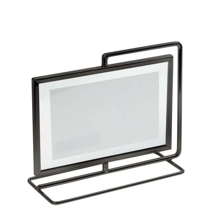 ΚΟΡΝΙΖΑ ΜΕΤΑΛΛΙΚΗ ΜΑΥΡΗ ΠΕΡΙΣΤΡΕΦΟΜΕΝΗ LANDSCAPE 2 ΟΨΕΩΝ 13Χ18ΕΚ Μέταλλο Μ0.195Π0.095Υ0.165