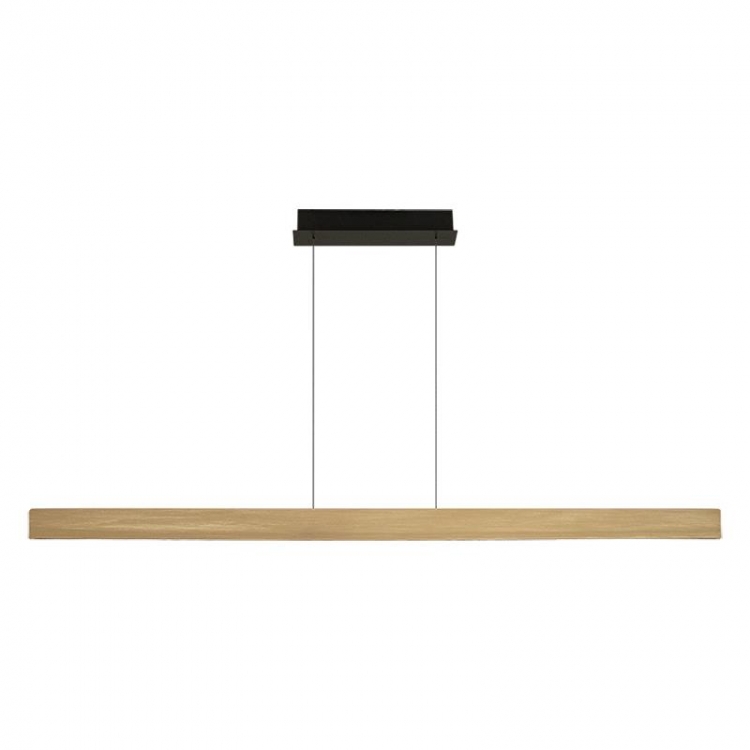 ΚΡΕΜΑΣΤΟ ΦΩΤΙΣΤΙΚΟ LED LINE 46W 3000K TRIAC ΒΟΥΡΤΣΙΣΜΕΝΟ ΧΡΥΣΟ -ΑΛΟΥΜΙΝΙΟ - ΜΑΥΡΟ ΜΕΤΑΛΛΟ Μέταλλο Μ1.52Π0.012Υ0.06